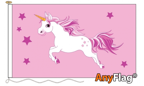 Unicorn (Pink) Custom Printed AnyFlag®